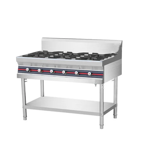 Кухонная плита с 6 газами