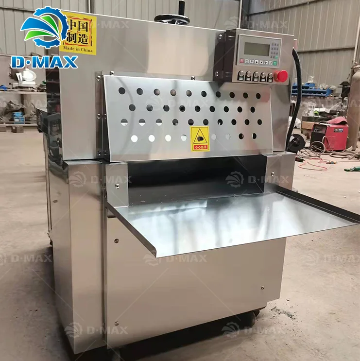 Restaurant Heavy Duty Frozen Meat Slicer Mutton Beef Roll Cutter Machine jerky Meat roll cutting machine