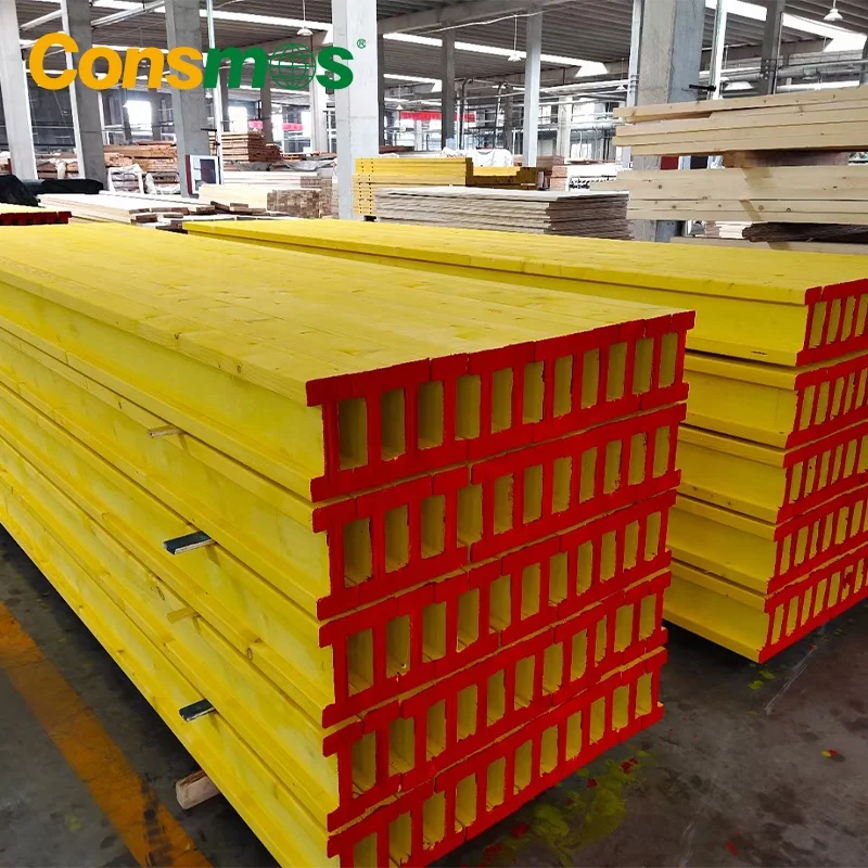 Reuse Waterproof Construction Suppprting Solid Wood H20 Timber Beam for Formwork System