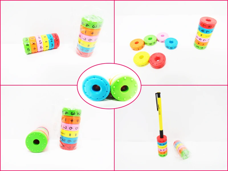  Пластиковый пазл 6 шт. в 1 для дошкольного возраста обучающая Магнитная игрушка