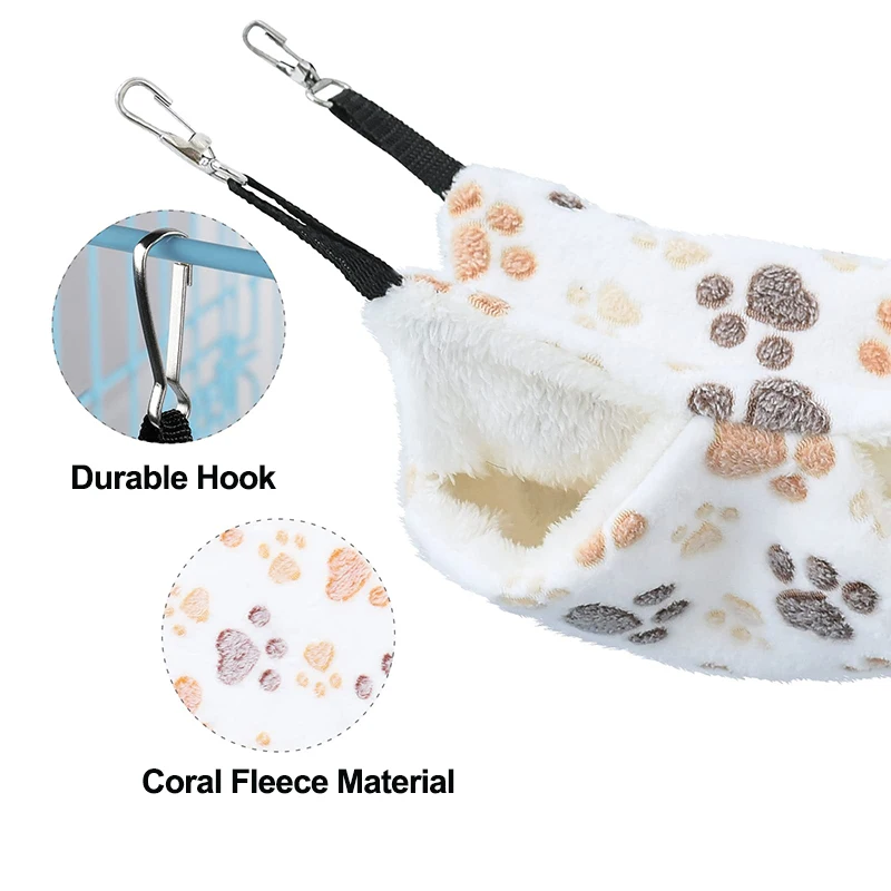 Warm Small Pet Hanging Bed Hamster Hammock Bed for Chinchilla Parrot Guinea Pig Sugar Glider