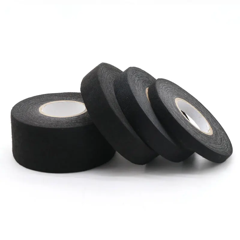Flame Retardant Noise Reduction Flannel Cloth Rubber Adhesive Wrapping Wiring Insulation Wire Harness Automotive Cloth Tape