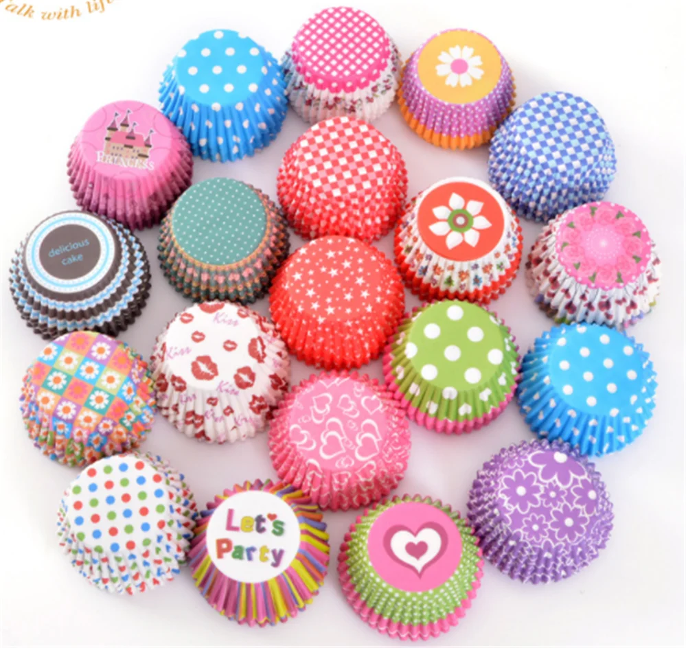 Cakeroom Dessert Shop Baking Tools High Temperature Resistant Easy Separated Designed Paper Baking Muffin Cup