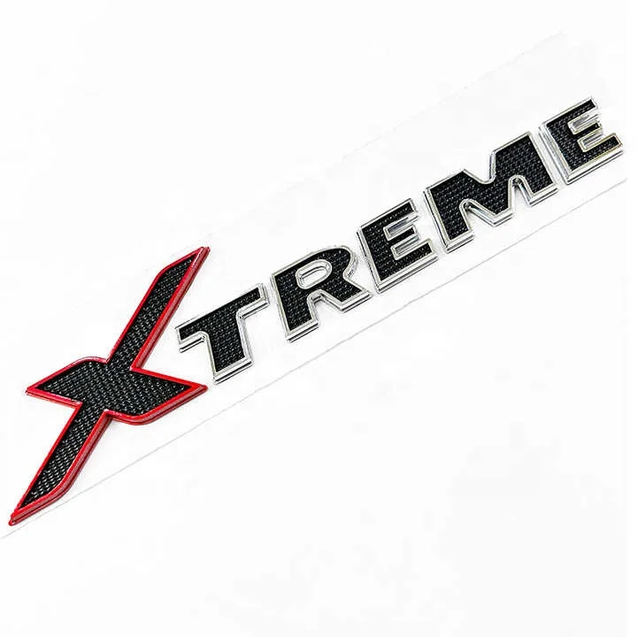 JYM-FJ-133Tailgate sign car body XTREME logo Fantastic quality sign car body logo for FJ Cruiser 2007-2021