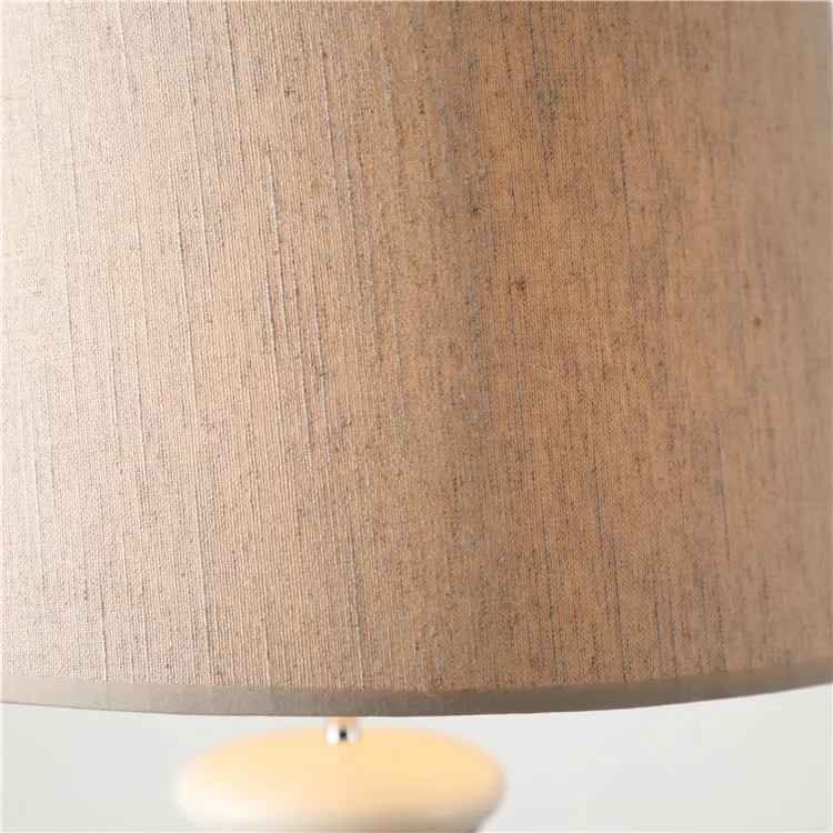 Wholesale nordic design hotel home decoration desk light modern bedside resin table lamp