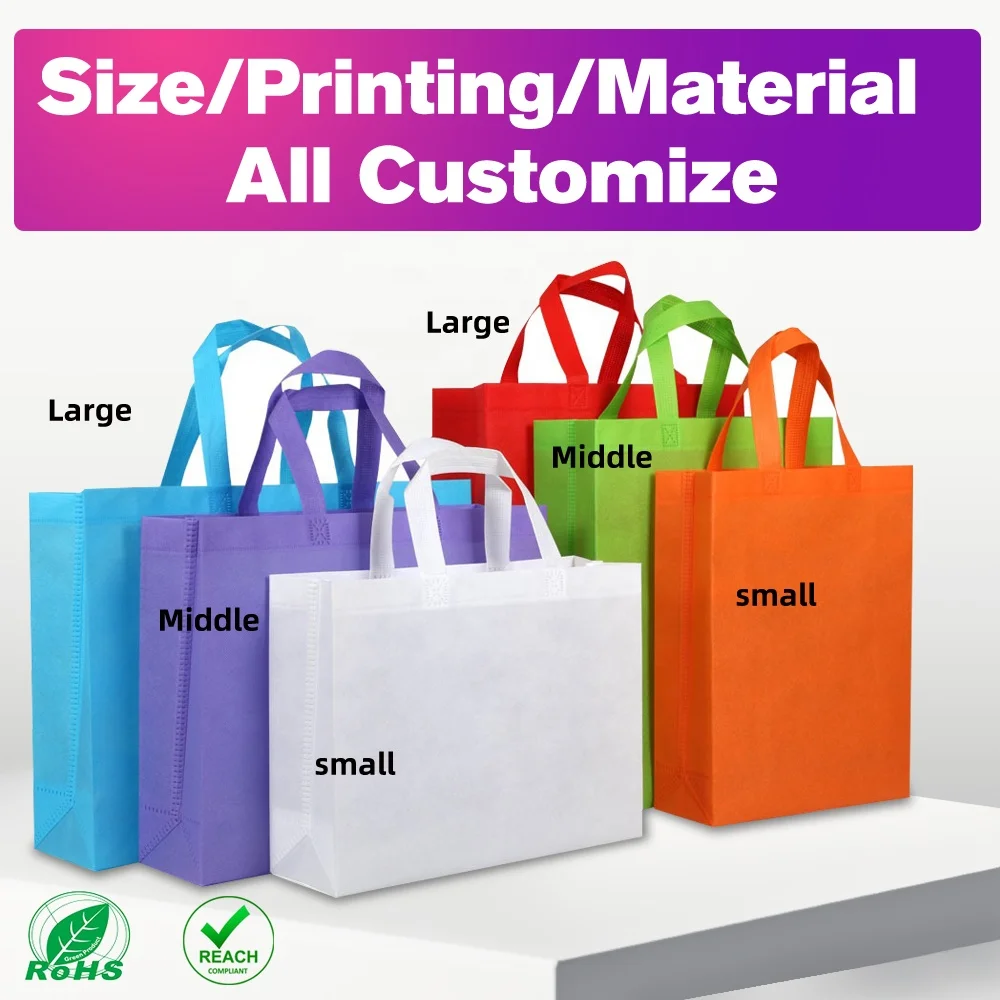 Hot promotion item non woven shopping bag high quality non woven eco bag OEM customized laminated non woven bag