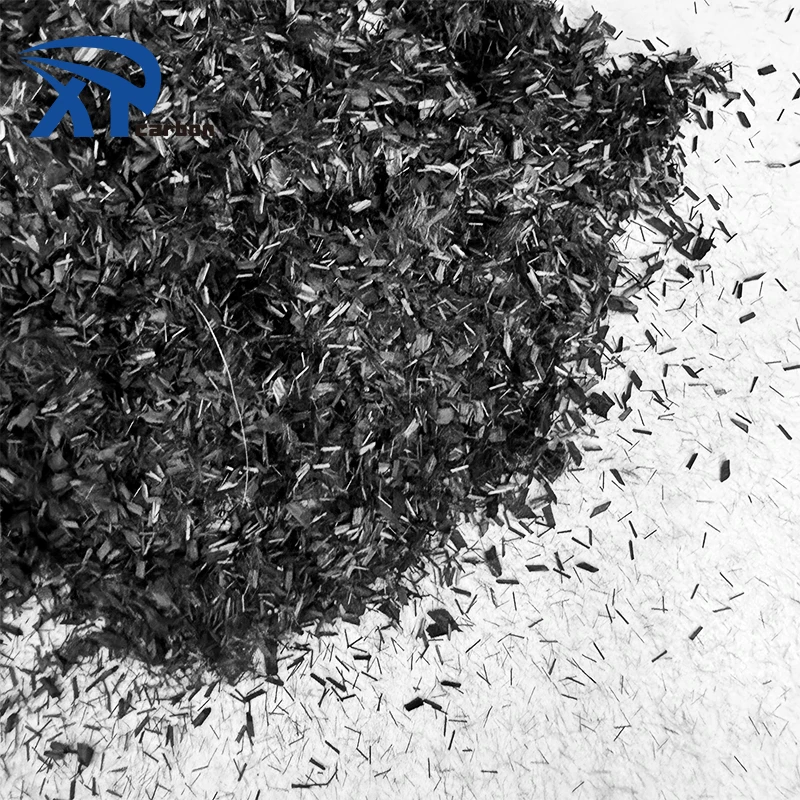 3mm chopped Factory Hot Sale High Grade  carbon flakes strand  forged