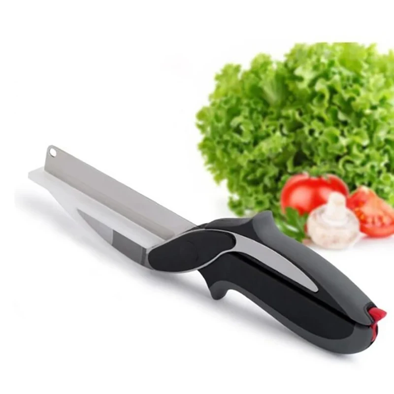  Multi-Function Vegetable Clever Cutter Utensil Scissor for