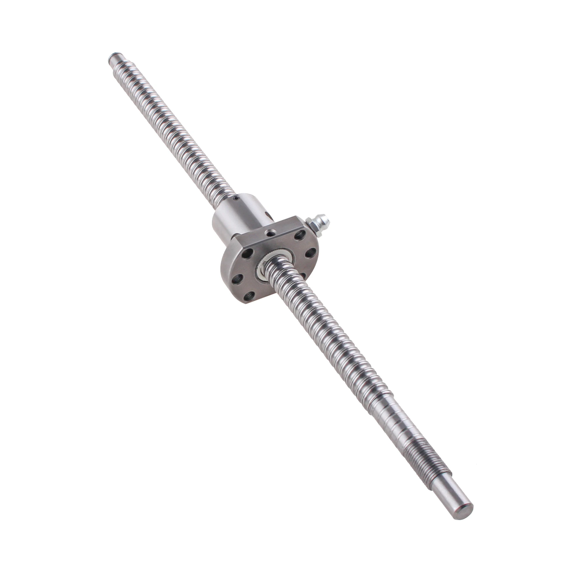 SFS 1210 1500MM China wholesale stainless steel CNC lead screw rotating nut ball screw cnc linear guide Ground Ballscrew