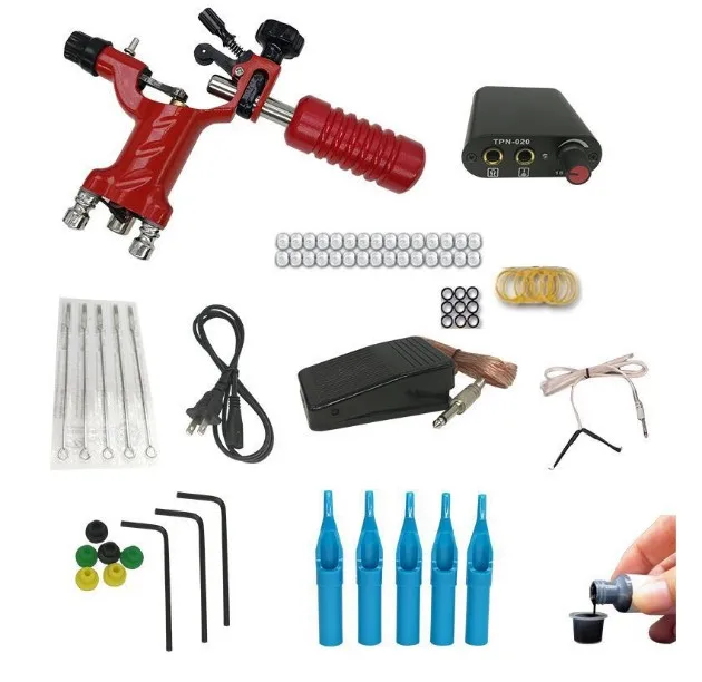 Factory Direct Wholesale Tattoo Set Tattoo Equipment Tattoo Machine Kits for Body Art