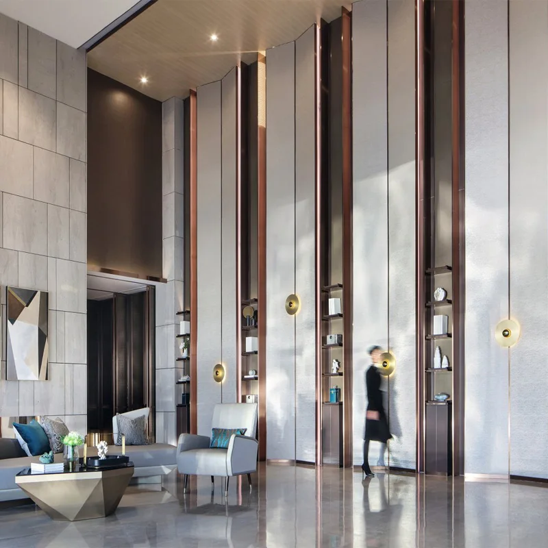 VV1033 High End Residential Project Stainless Steel Room Dividers Screen Partitions