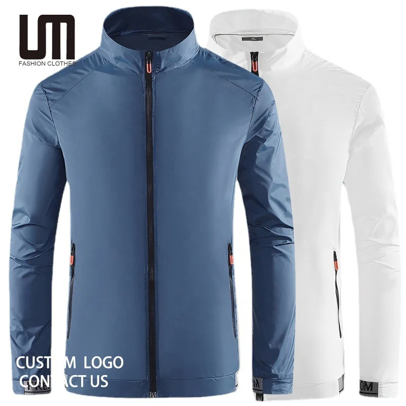 Liu Ming Popular Products 2024 Men s Summer Thin Uv Breathable Shirt Sunscreen Ice Silk Jacket