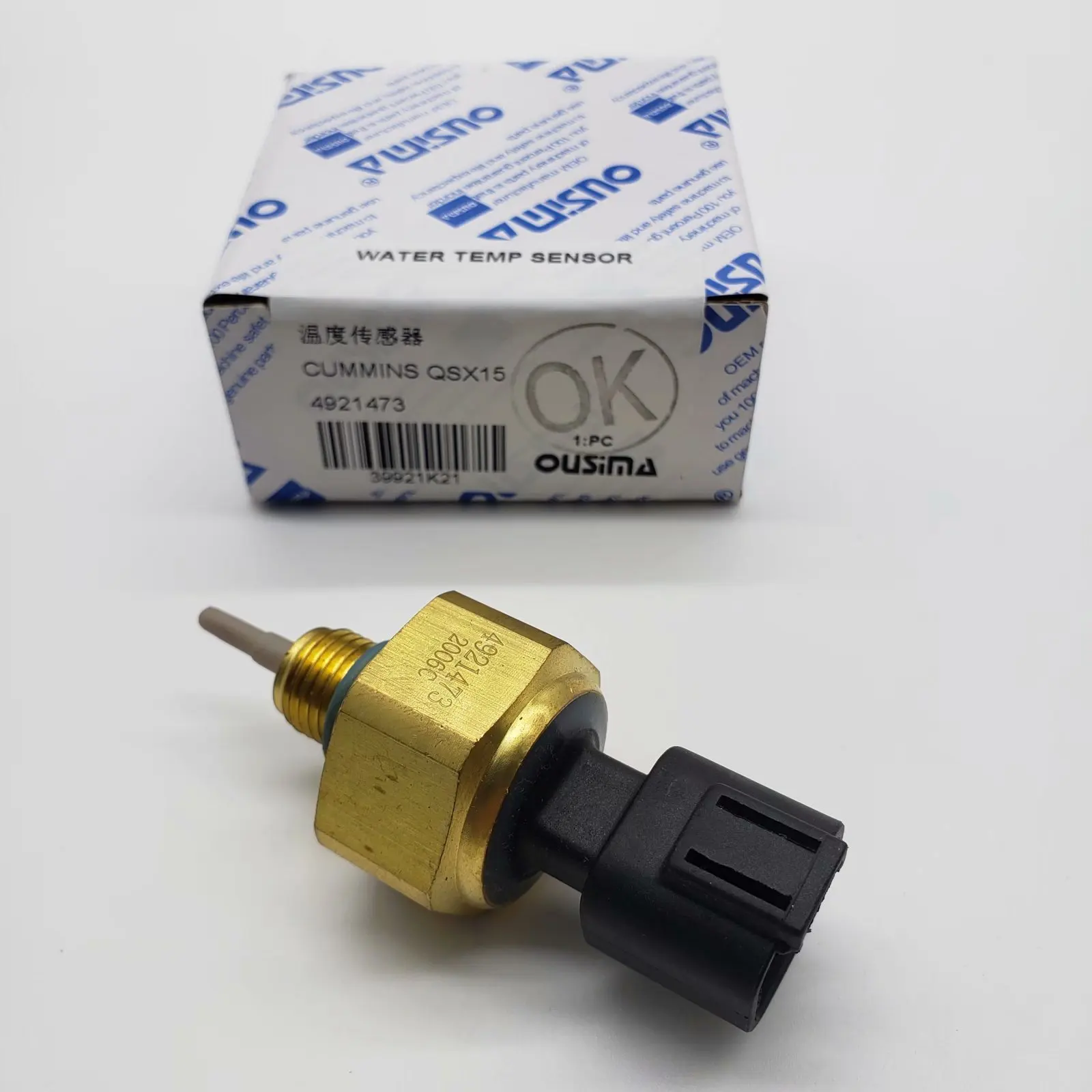 OUSIMSA Intake Air Temperature Pressure Sensor 4921473 For CUMMINS QSX15