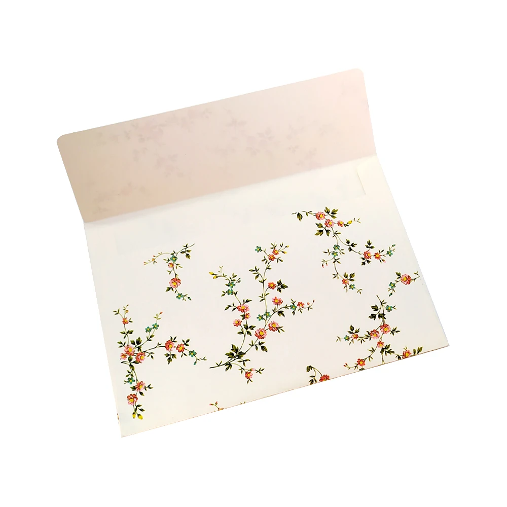 Custom logo print rigid packaging cardboard envelope