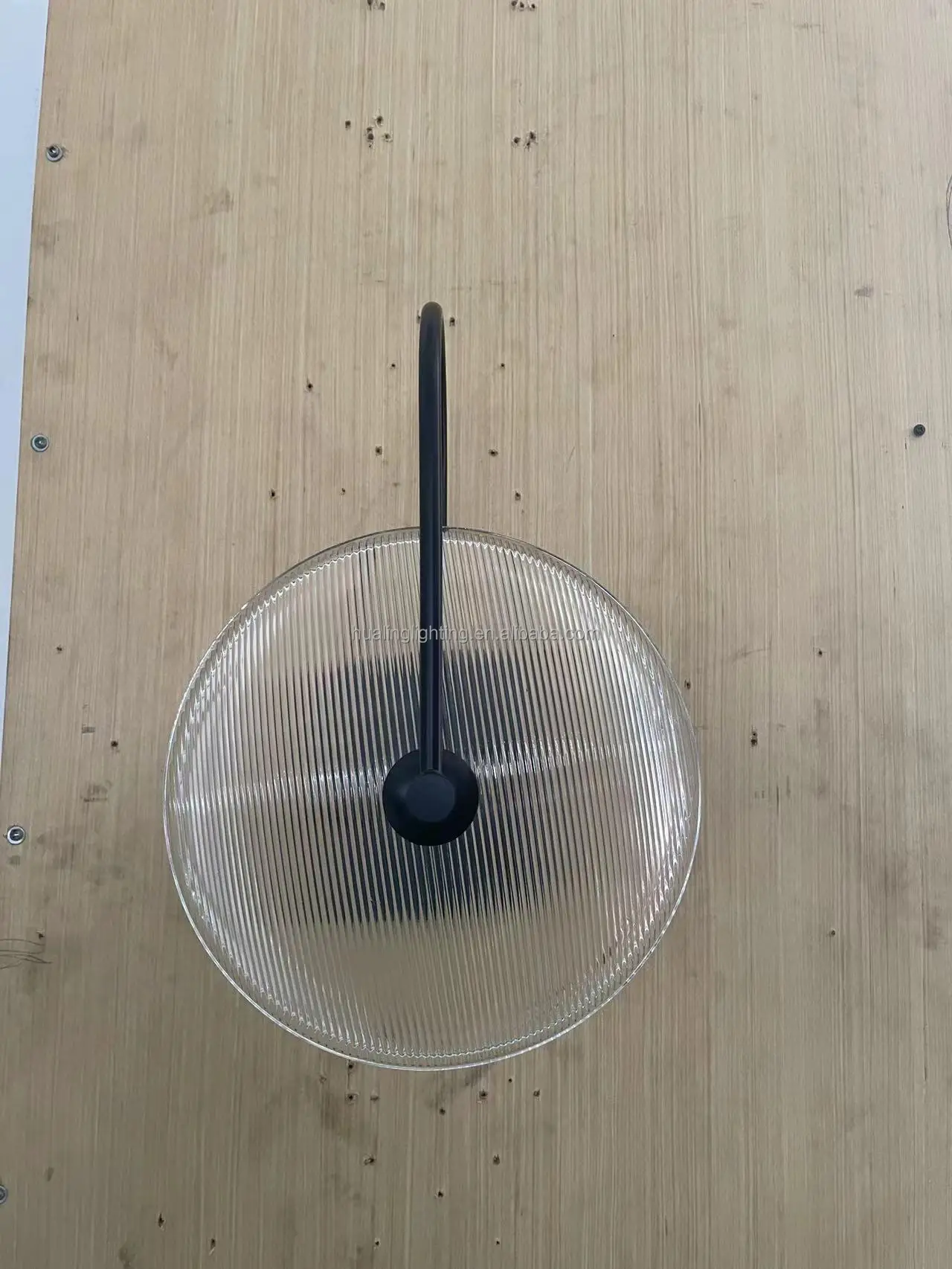 UL listed Marriot Delta Hotel project King Queen guestroom headboard stripped glass shade Wall Mounted light sconce lamp