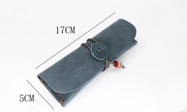 Custom logo leather pencil case pencil cases for kids personalized pencil case