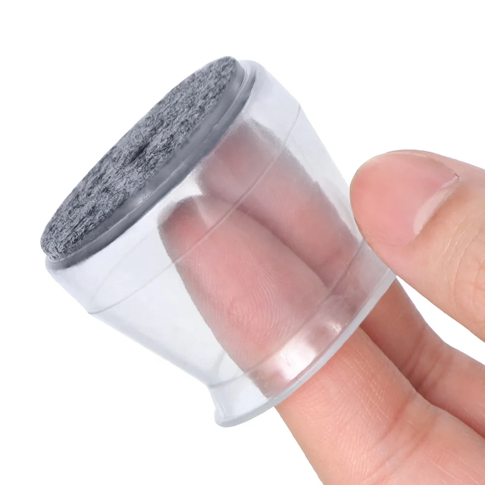 Amazon hot sell Silicone Furniture Feet Cover Felt Bottom Chair Leg Protectors For Wood Floor Upgraded