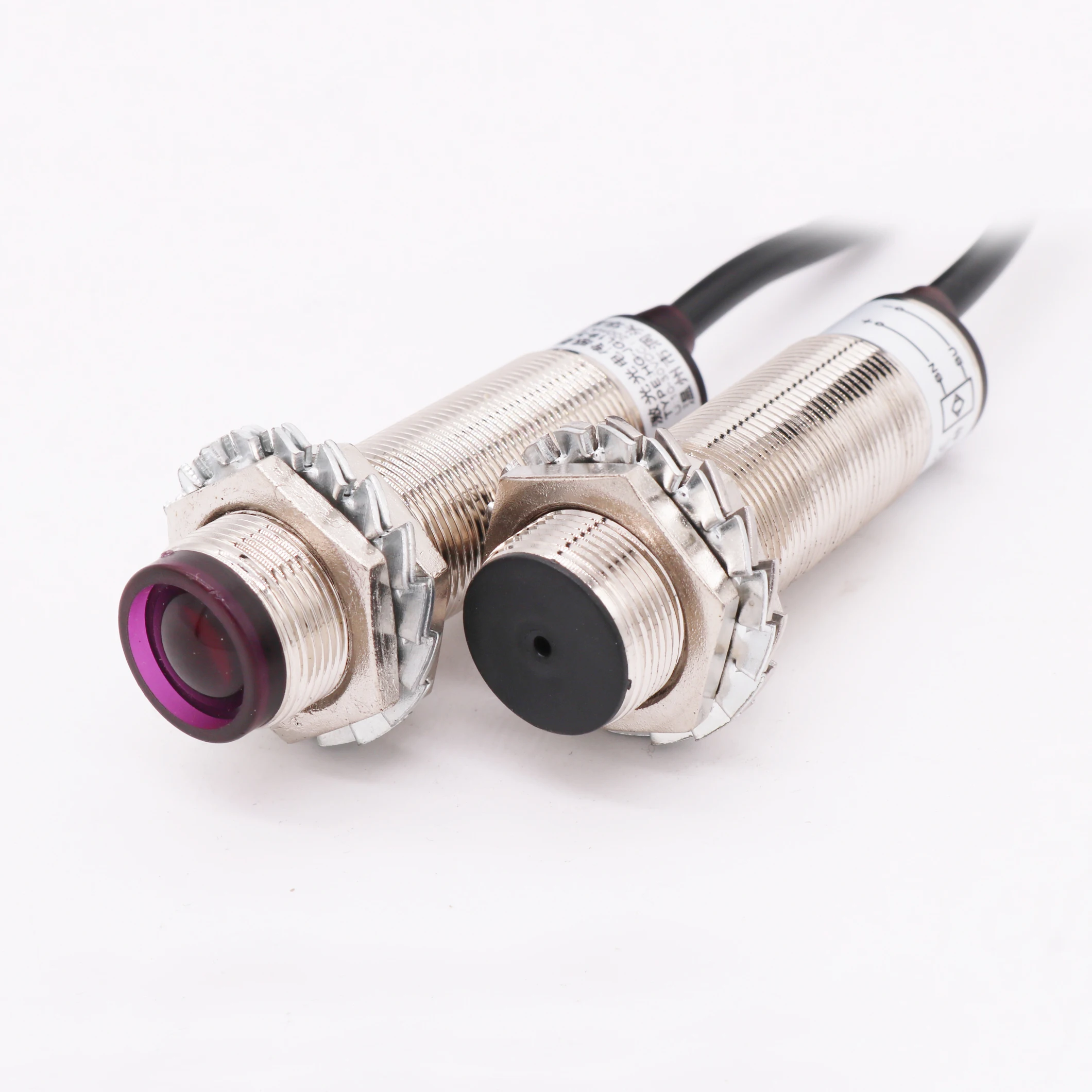 Through Beam Sensor Distance Metal  M18 10m laser Optical Sensor Position Sensor Industrial Automation