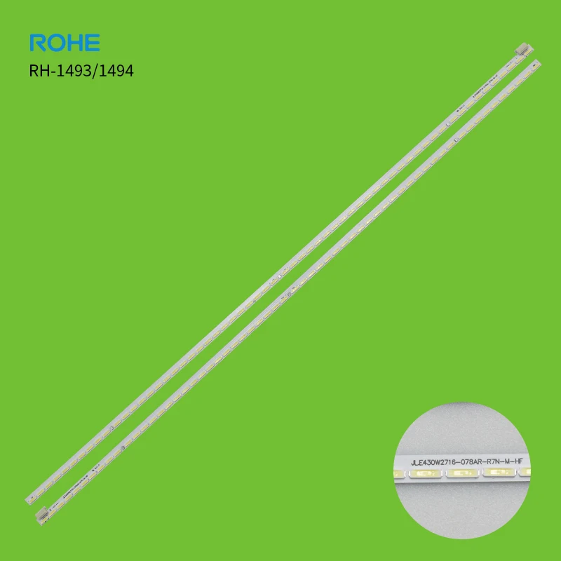 Led  Strip  Light  TV  Backlight  JL.E430W2716-078AL-R7N-M-HF  Use  For  43Inch  TV  Repair  And  Replacement