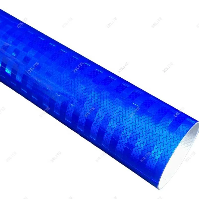 HP Latex Printing Self Adhesive Diamond Grade HIP Grade Acrylic Material Vinyl Reflective Sheeting for Traffic Sign