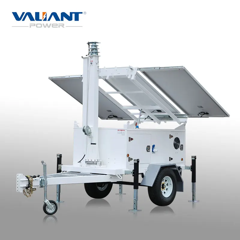 Solar Power Mobile portable  trailer