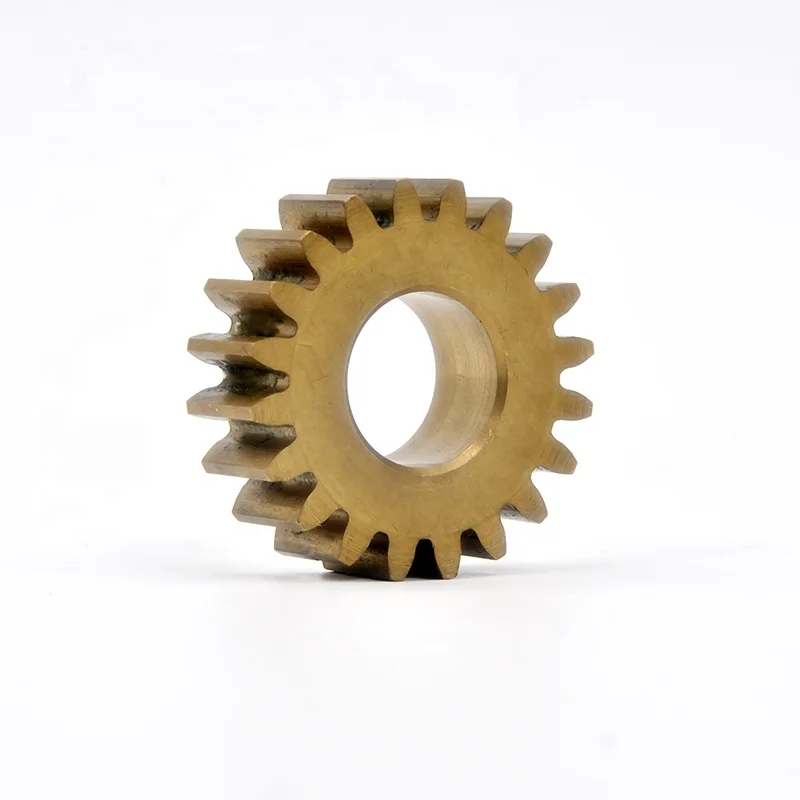 Hot Sale Customized High Precision Brass Spur Worm Gear