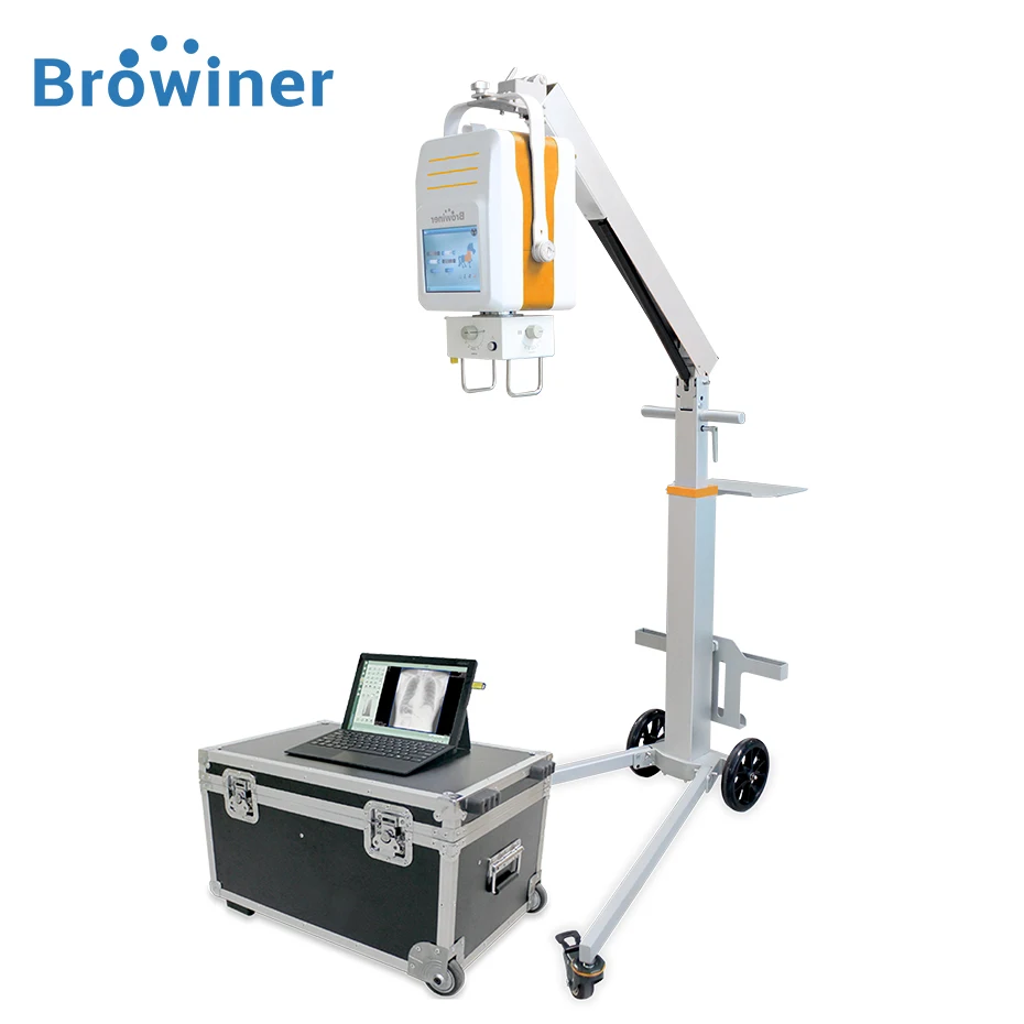 Browiner Factory Supplies Portable Veterinary Xray System Medical Veterinary X-ray Machine for animals Beatle-05VB-S