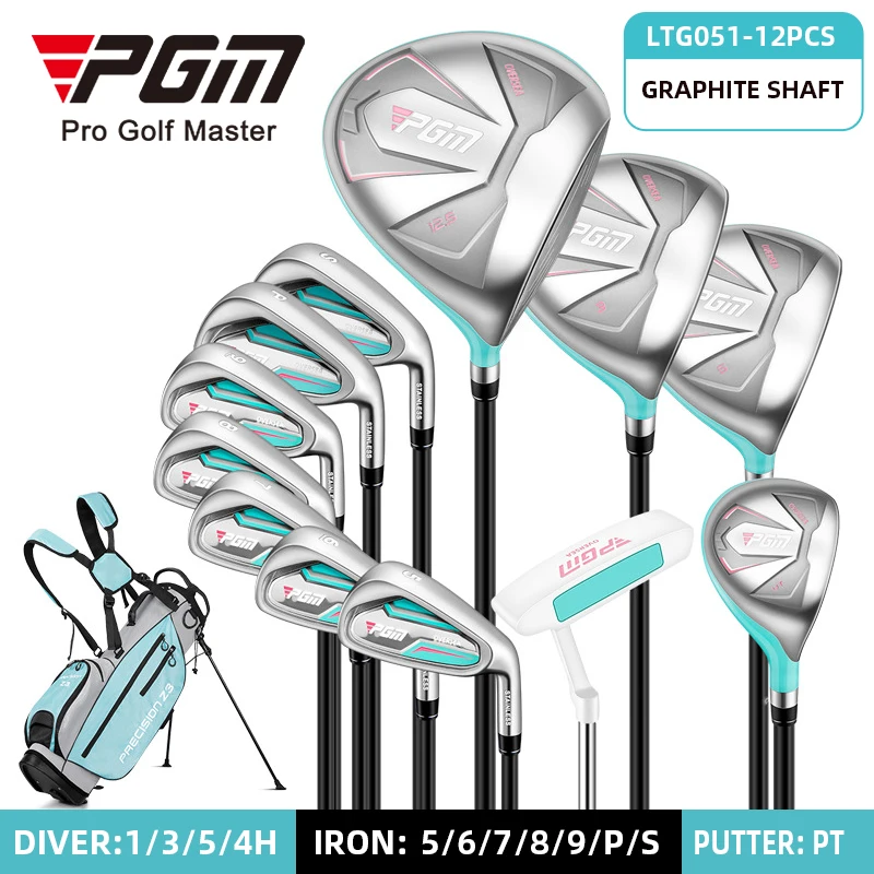 PGM LTG051 golf clubs for sale custom Logo women ladies right handed club de golf clubs complete set for women right handed
