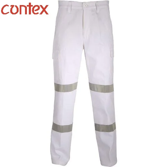 Workwear WW High Visibility Hivis Hi Viz Flame Retardant FR Reflective Tape Pant