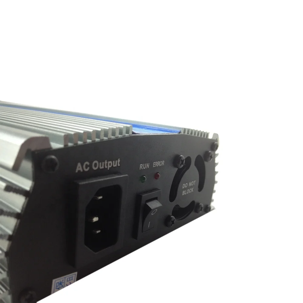  1000 Вт сетки галстук инвертора 110V 220V инвертор переменного тока DC 22-с алюминиевой крышкой 50В со слежением за максимальной точкой мощности немодулированного синусоидального сигнала для панели солнечных батарей система