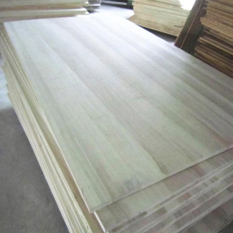 Wholesale Custom Size Poplar/Poplar Solid Wood Boards Paulownia Board