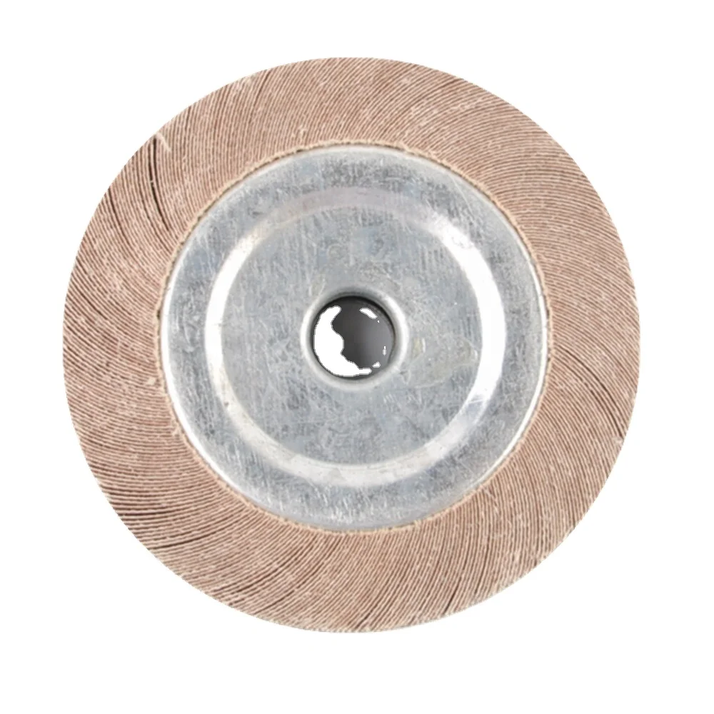 GLORY auminum oxide abrasive unmounted chucking polishing flap wheel