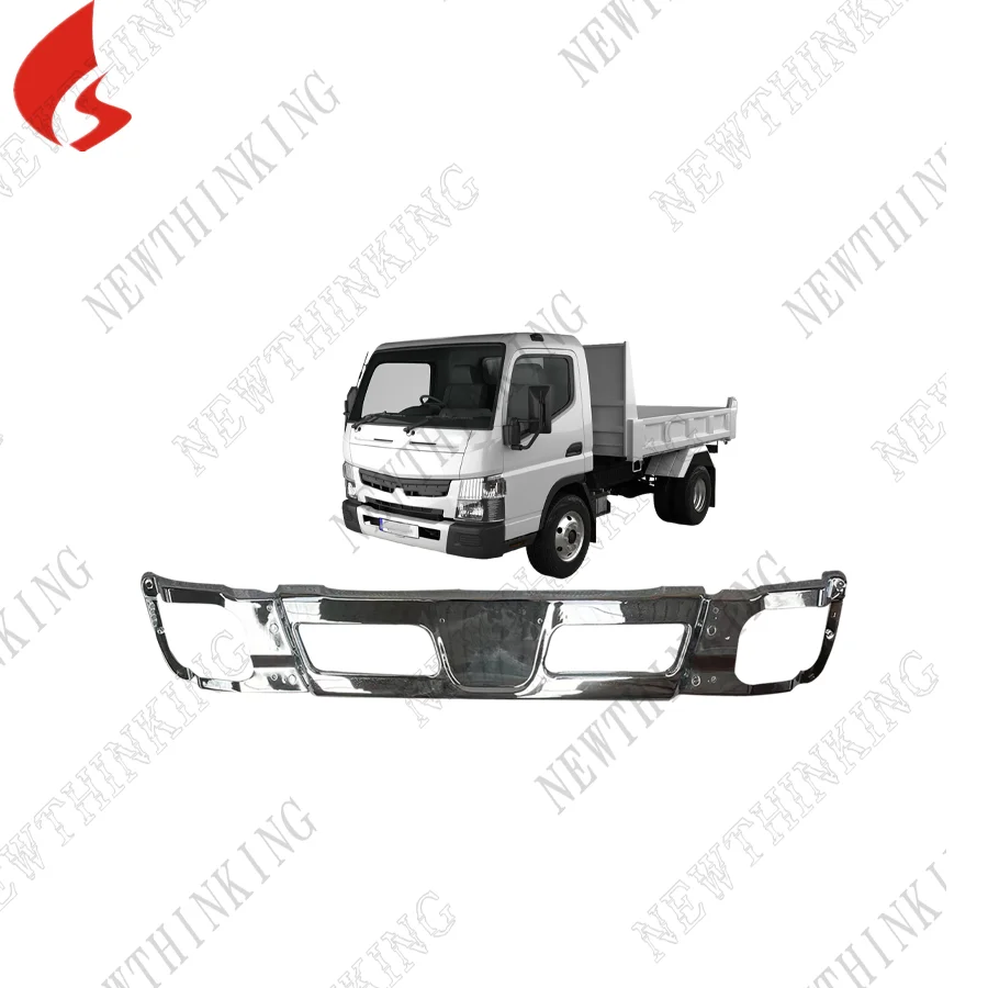 DanYang Factory Japan Vehicle Chrome Front Bumper Truck Body Spare Parts For Mitsubishi Fuso Canter 2010