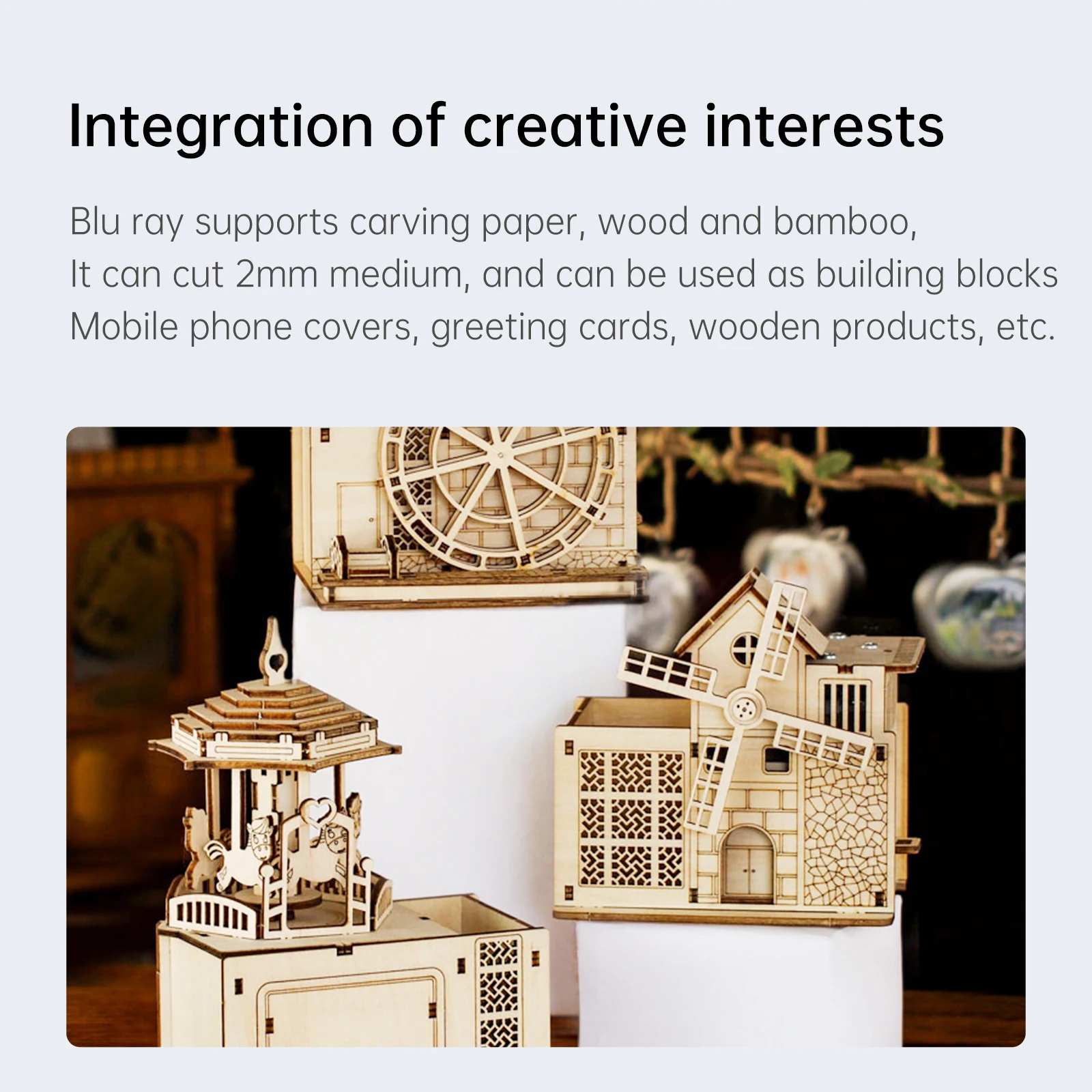 DAJA Mr Carve M4 Mini Laser Engraving Machine Portable Laser Printing Machine Fiber Laser Printer For Metal Leather Wood