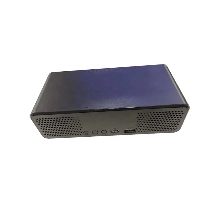 
New Wireless Charging Alarm Clock FM Radio Temperature Display USB Output Bluetooths Speaker with Microphone 