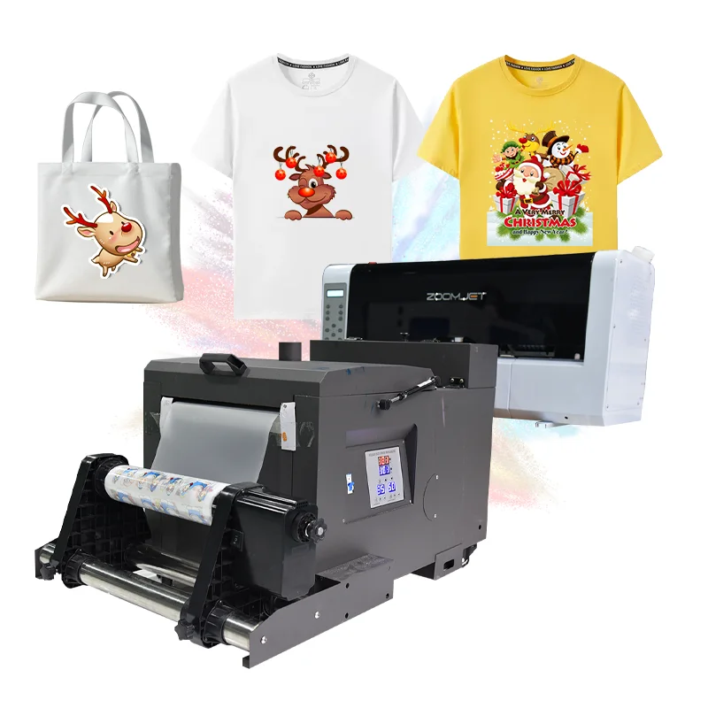 Chinese Brand Wholesale Price I3200 Xp600 Head A3 30cm Dtf Printer With Powder Machine