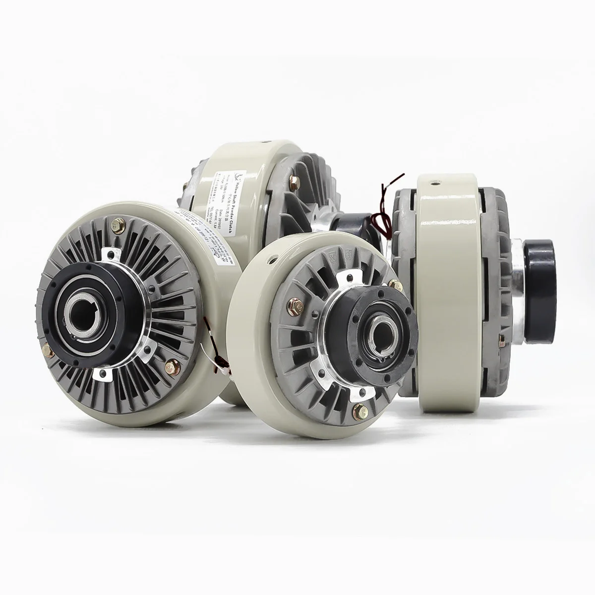 SHENGDA FL100B-1Y Factory Supply hollow shaft Magnetic Powder clutch for printing machinery Magnetic Powder clutch