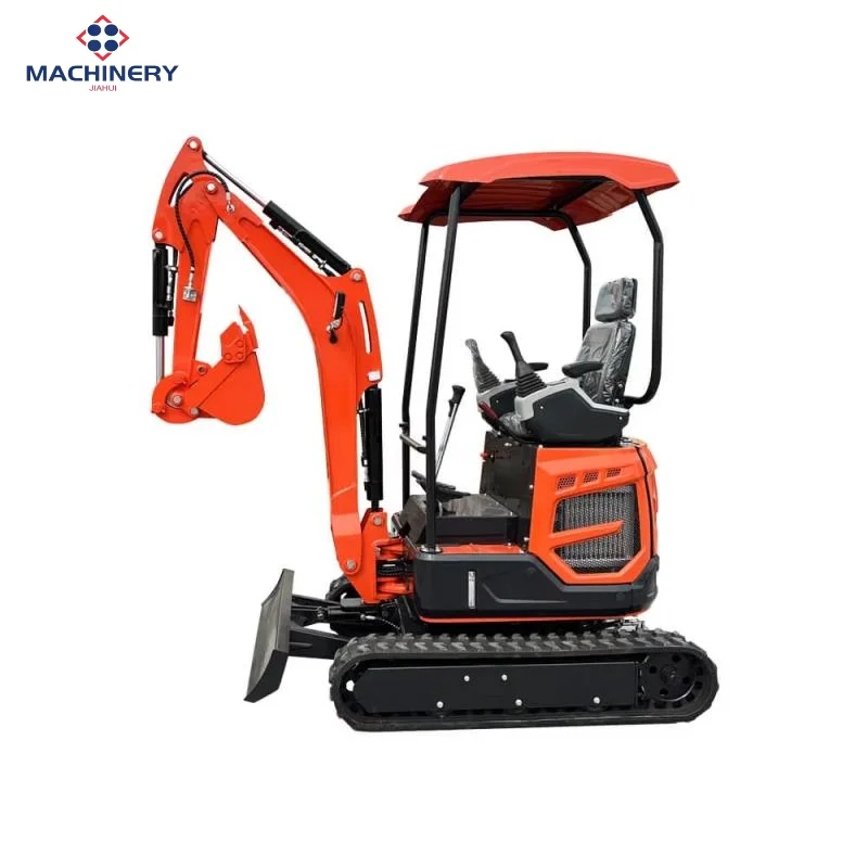 1.5 Ton Mini Digger Cheap Chinese Construction/Farm Use Earthmoving Machinery Excavator Small Farm Digger and Cultivator