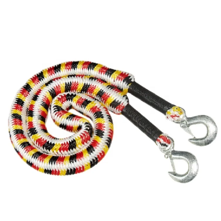 Цветной тяжелый эластичный буксировочный трос с