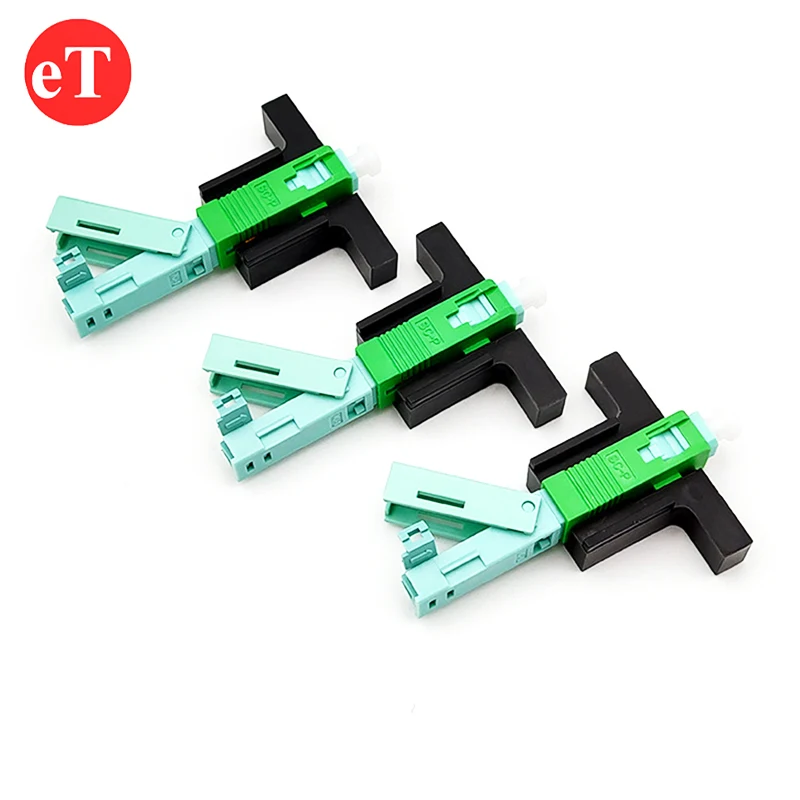 Fiber Optical Embedded Quick Assembly Fusion SC APC Fast Connector
