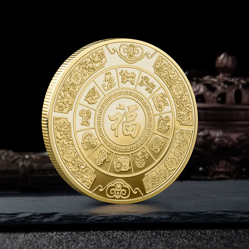 Free Design Gold Silver Enamel Challenge Coin Die Stamped Zinc Alloy 2D 3D Metal koi Custom challenge Coins Collections