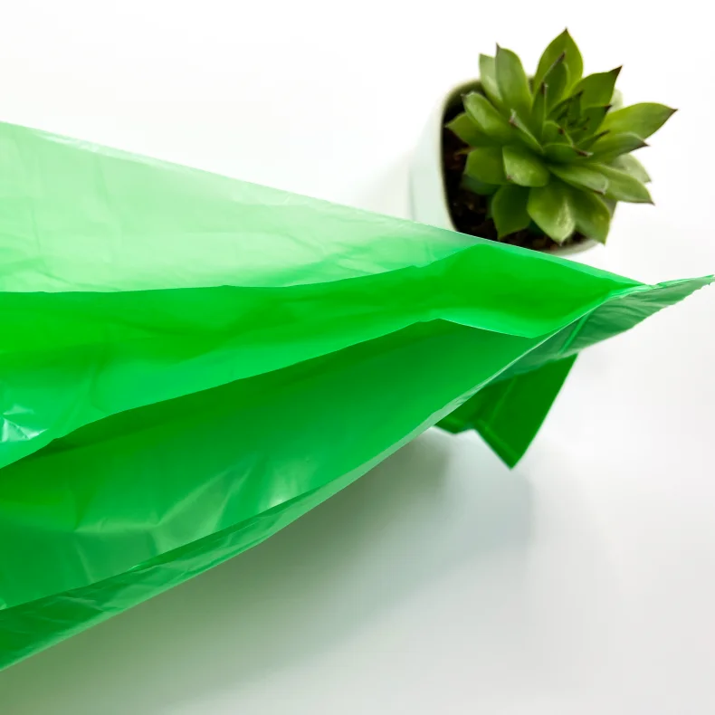 Hongcheng garbage bag thickened flat mouth even roll point break household hotel kitchen disposable plastic bags affordable