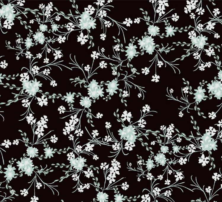 75DX75D 100DX100D 150DX150D Italian Chiffon Japanese Silk Fabric Digital Printed