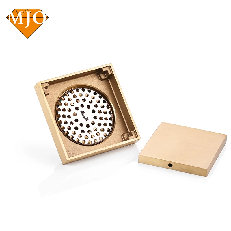 Factory Wholesale Customized 10x10 Copper Bathroom Floor Drain