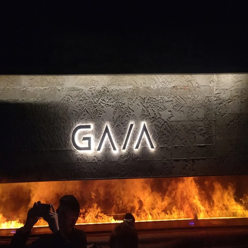 Home simulation flame fireplace decoration with no heat water vapor fireplace a generation of international