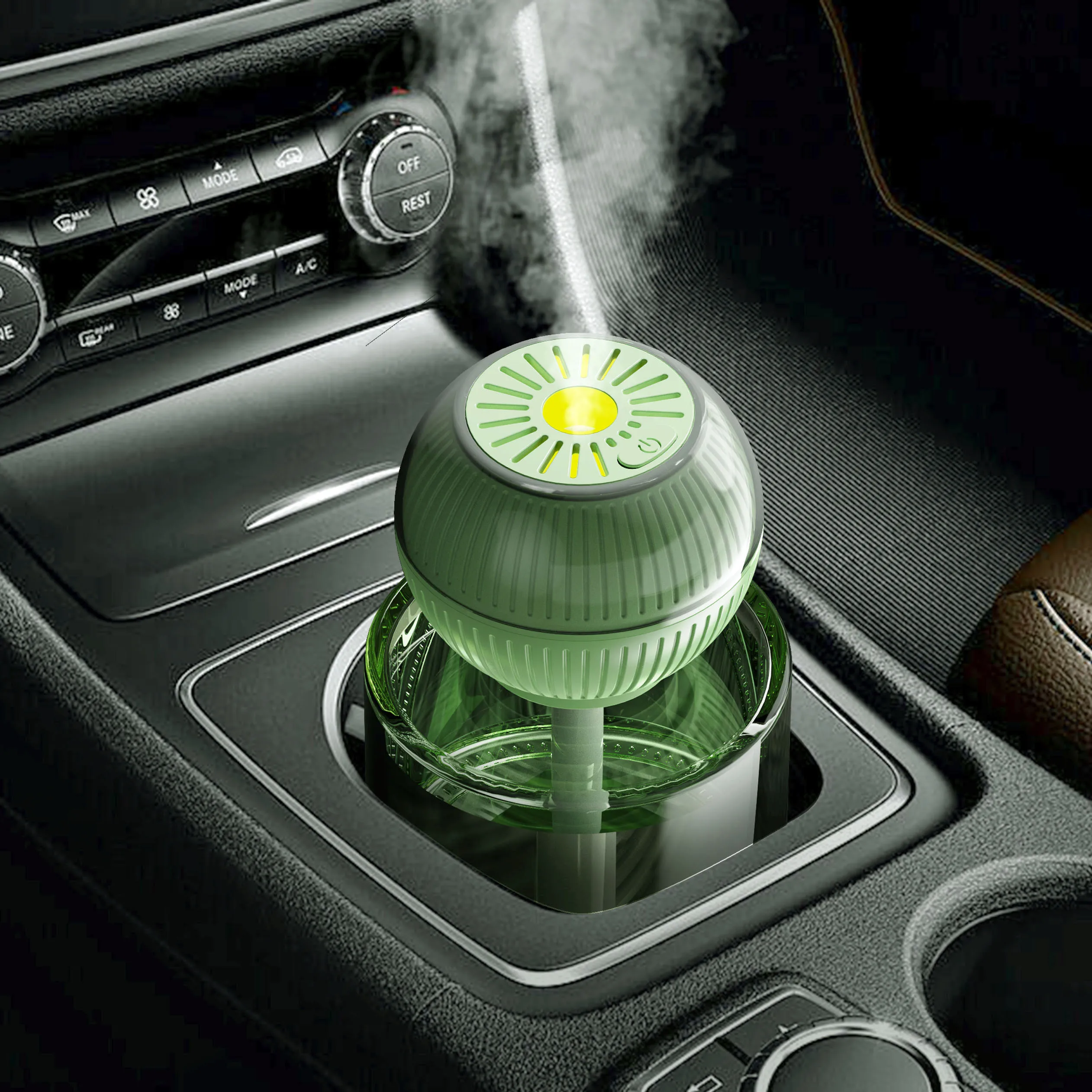 USB Installable Car USB Ultrasonic Small Innovation Air Perfume Diffuser with Aroma Scent Travel Fragrance Machine