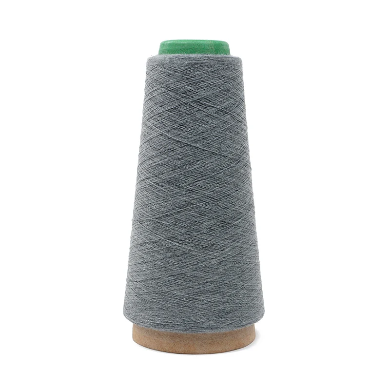 low price 100% virgin polyester spun yarn 30/1 ring spun yarn in China