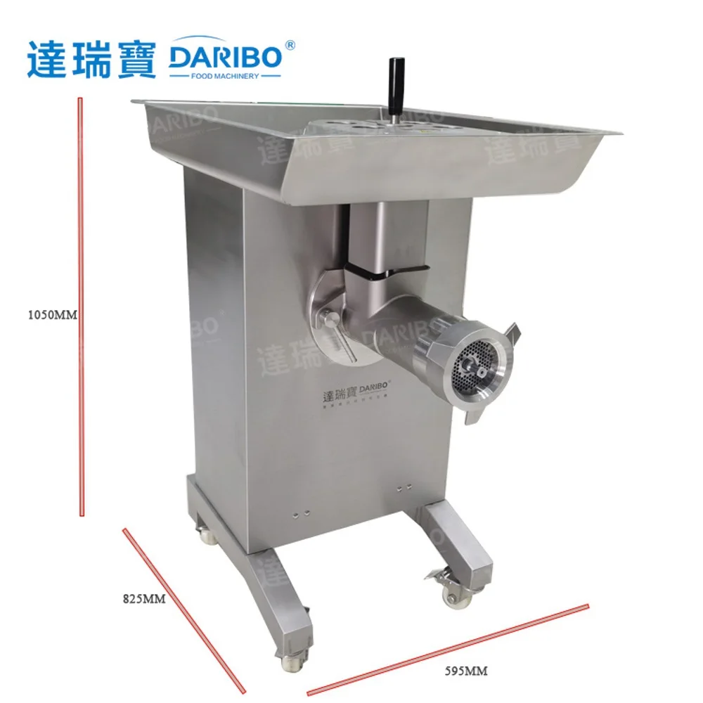 Commercial DARIBO 2024 Noodle Shape Meat Mincer Pork Grinder Fish Meat Grinding Machinery