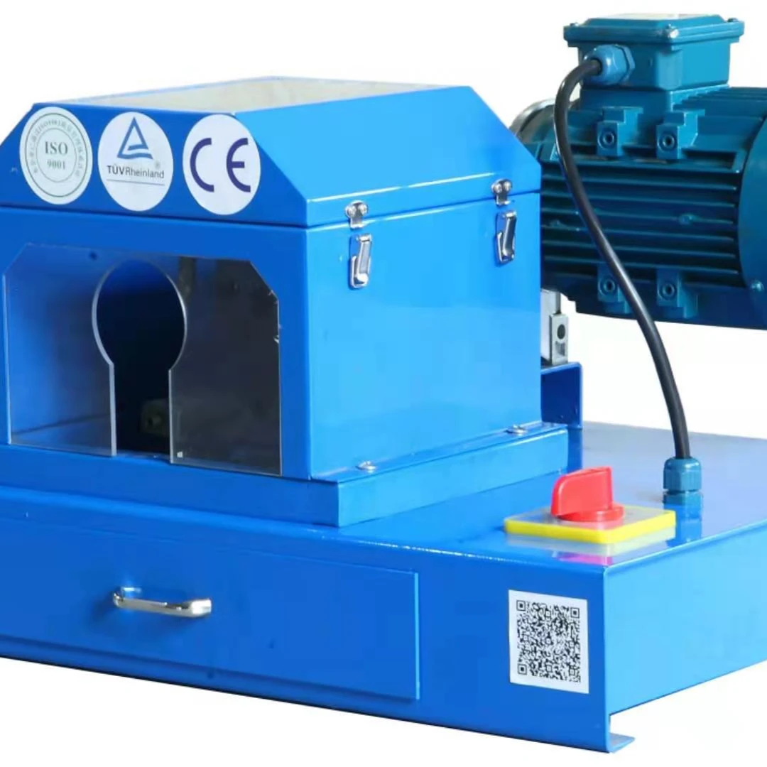S 51 hydraulic hose skiving machine