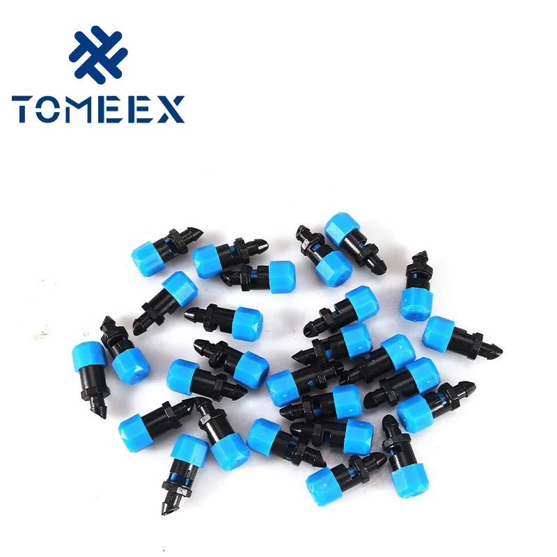 2024 NEW ITEMS TOMEEX 260L/H High Quality blue black PP irrigation dripper For Irrigation System